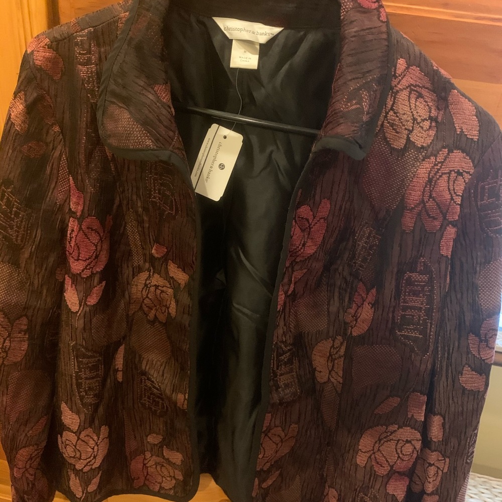 Christopher Banks Floral Jacket